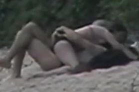 Nude beach couple caught