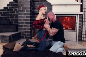 Lumberjack MILF is going to jack his cock and fuck too