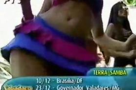 Upskirt video of insanely hot dancing beauties on TV