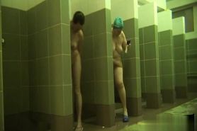 Hidden cameras in public pool showers 380
