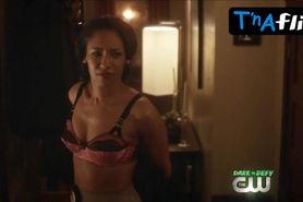 Candice Patton Underwear Scene  in The Flash