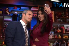 Kim Kardashian West Butt Scene  in Watch What Happens Live With Andy Cohen