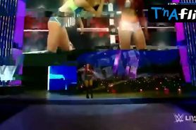 Sasha Banks Butt Scene  in Wwe Smackdown!