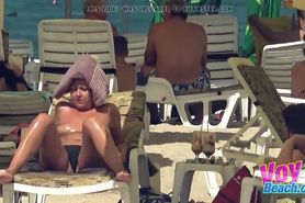 Amateurs Voyeur Topless Beach Compilation Part 3