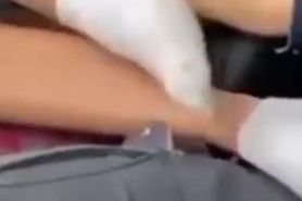 Fisting a Chick while Driving on Road