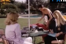 Terry Farrell Breasts,  Underwear Scene  in Beverly Hills Madam