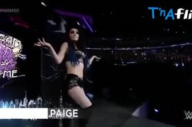 Paige (Wwe) Underwear Scene  in Wwe Divas