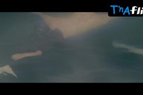 Karleena Gore Breasts,  Butt Scene  in Midday Black Midnight Blue