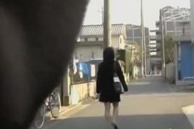 Street sharking experience with some really alluring hot Asian darling