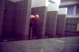 Hidden cameras in public pool showers 862