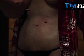 Maria Dizzia Breasts,  Underwear Scene  in Piercing