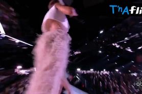 Elsa Hosk Underwear Scene  in The Victoria'S Secret Fashion Show 2018