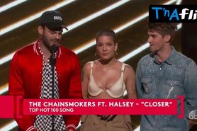 Halsey Underwear Scene  in The Billboard Music Awards