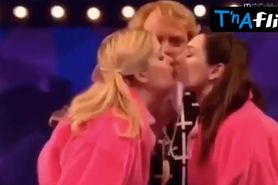 Holly Willoughby Lesbian,  Butt Scene  in Celebrity Juice