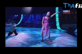 Ksenia Alferova Underwear Scene  in Dancing With The Stars