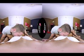 TSVirtuallovers - Solid Threesome Fuck with Shemale