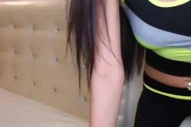 Thai Horny Woman Masturbation On Webcam Show