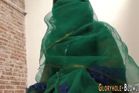 Arabian gloryhole girl