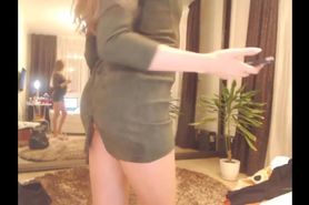 Perfect Ass British Girl - Gorgeous Teenager Plays 01 HD