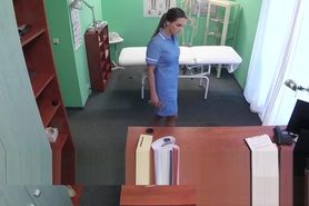 FakeHospital Doctor prank calls his sexy nurse with big boobs