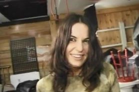 Giggly 90s British College Gal Michelle Does First & Only Video