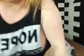 Hot Busty Girl Webcam Show