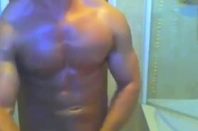 Alluring fit amateur straight guy