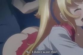 Hot Anime Blonde Student Being Fucked By Thief