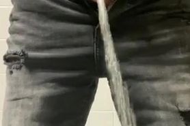 Thick Stream, Chubbing Dick - View From The Toilet Bowl