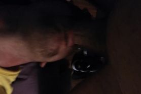 Stud Husband getting Fucked in his throat by MUSCULAR Husband