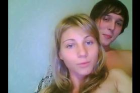 Amateur webcam couple