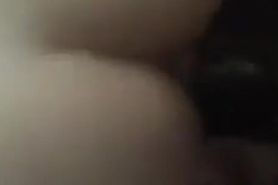 My latin chick takes my bbc until cumshot on ass doggy