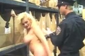 Hot Mature Cougar Cynthia Hammers Banging in Warehouse