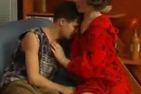 Sexy stepmother takes care of her stepson PART1 - More On HDMilfCam.com