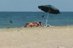 romanian cuple sex on the beach