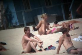 There are so many alluring whores and housewives on the beach