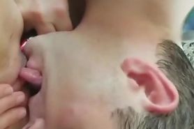 Licking my girlfriends wet horney pussy