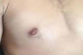 Male chest pov view