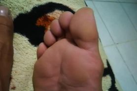 My feet after walking 2 hours
