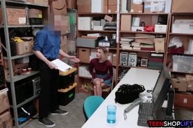 Teenie Thief Copulated By A Officer In His Office - Emma Hix