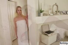 Mona Lux caught Cadence Wales playing sex toy and join