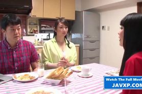 Weird Japanese Family Fuck During Dinner JAV Asian