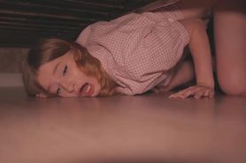 I Stuck Under The Bed And My Step-Brother Fucked Me Rough