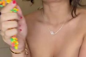 Mati Marroni Nude Candy Eating Video Leaked