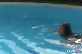 Cutie Fucked by the Swimming Pool