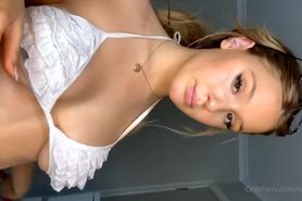 Sophie Aqua Nude School Girl Outfit Video