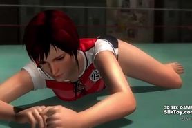 Animated Busty Fighter Fuck Fall after Sex
