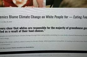 Global Warming Comes From White People Farting!