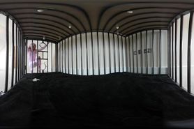 Princess Aurora - Caged in Cum Shower VR 360