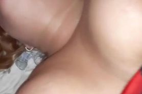 Cumming on her face boobs and down her throat